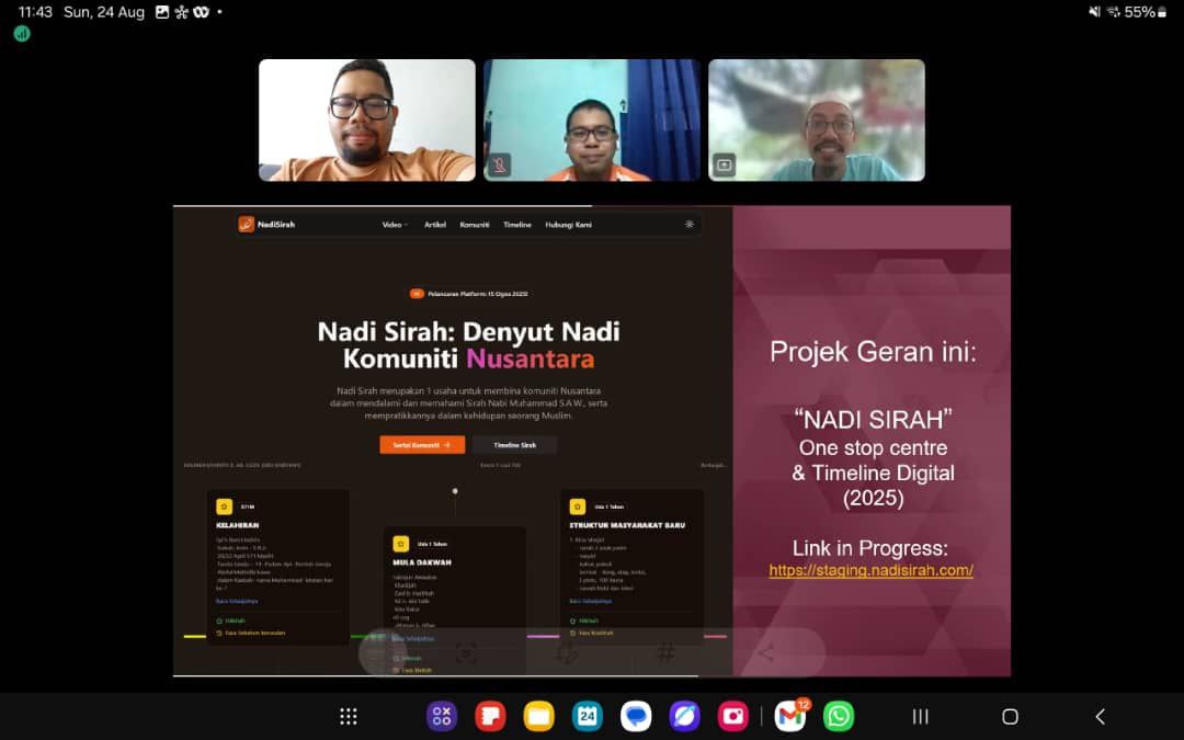 (2025) NADI SIRAH diperkenalkan